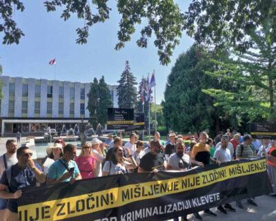 Na snazi Zakon o kriminalizaciji javne riječi u Srpskoj