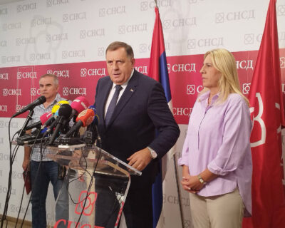 Dodik prijetio novinarima BN-a da će ih izbaciti sa presa