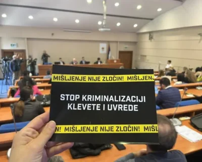 U Srpskoj 206 krivičnih prijava za klevetu