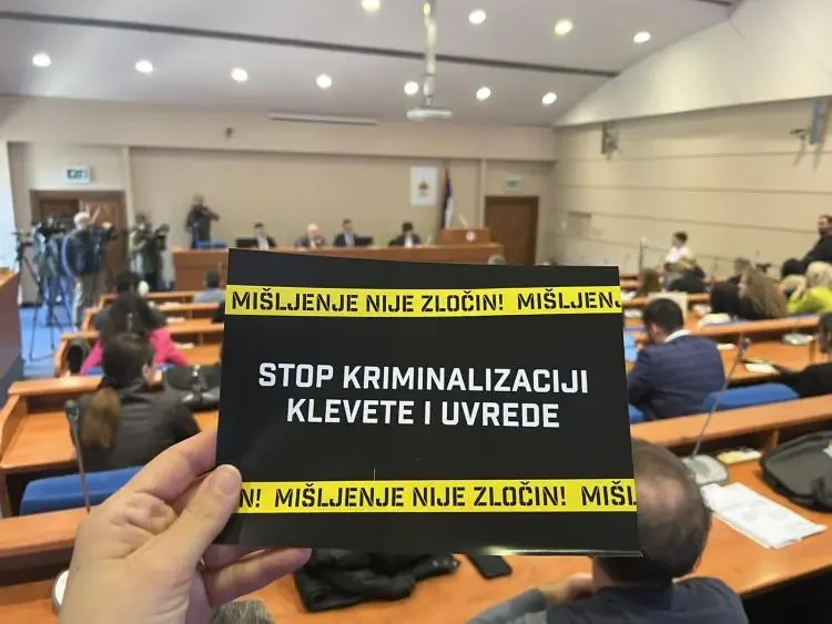 U Srpskoj 206 krivičnih prijava za klevetu